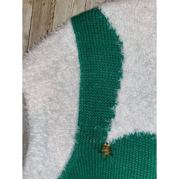 Holiday Time Elf Sweater Party Christmas Dress with Jingle Bells Size 16/18 XL - Picture 4 of 8